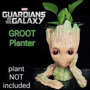 Groot guardians of the galaxy hard plastic planter